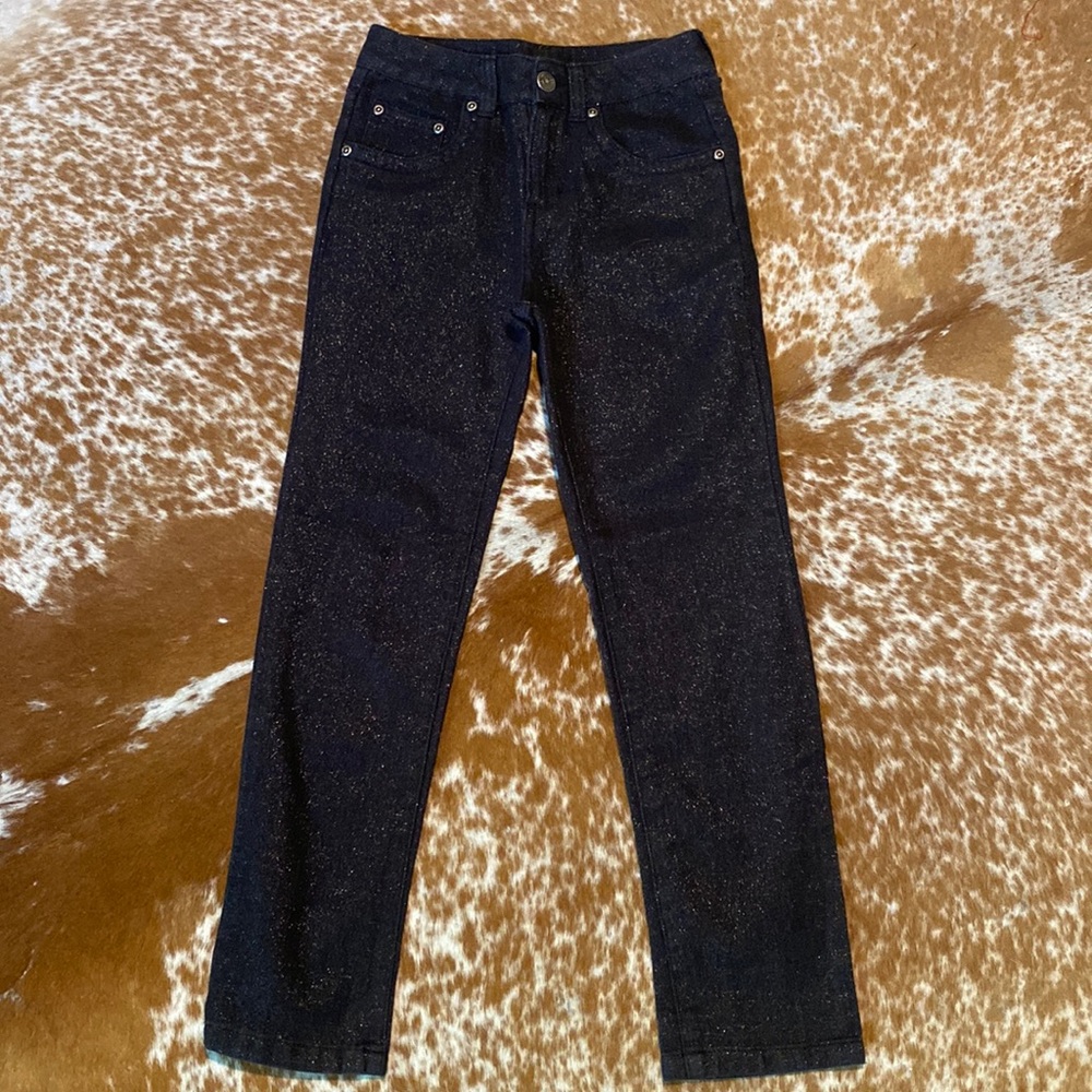 Mary Kate and Ashley Black Metallic pants